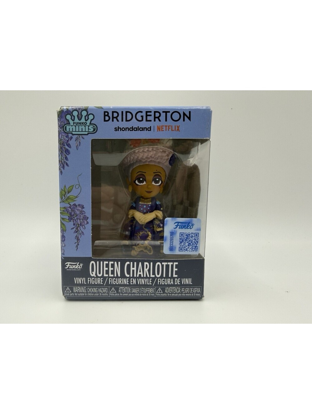 Funko Minis Bridgerton Queen Charlotte Collectible Vinyl Figure NIB